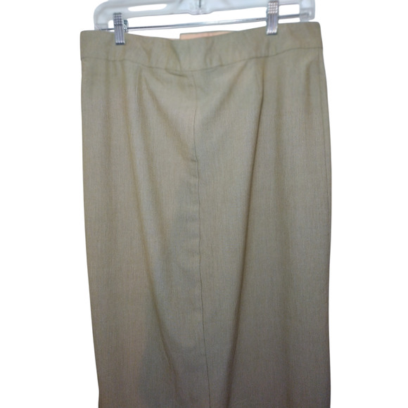 Old Navy Womens Casual High rise Front Split Stretch Maxi Skirt Tan Size 10 - Picture 6 of 10